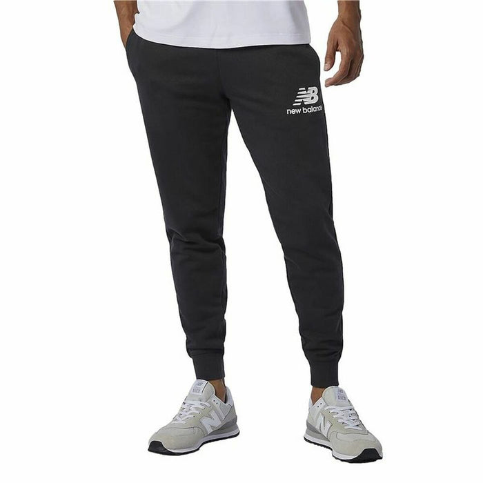 Men's New Balance Essentials Stacked Logo Trousers