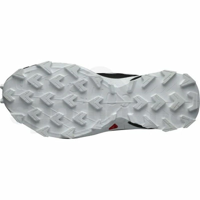 Running Shoes for Adults Salomon Supercross 4 White/Black Lady