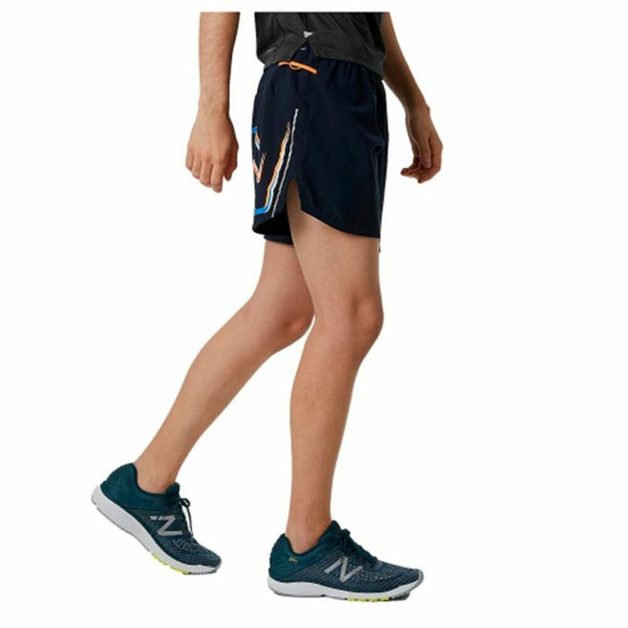 Men's New Balance Graphic Impact Run Shorts