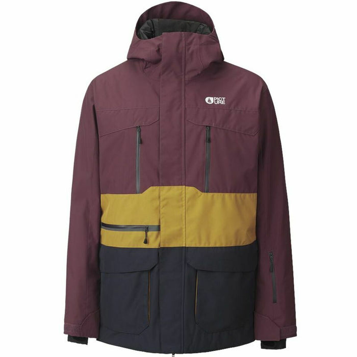 Men's Naikoon Burgundy Ski Jacket