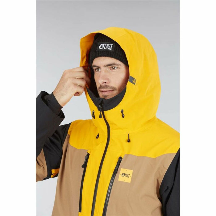 Men's Naikoon Picture Yellow Ski Jacket