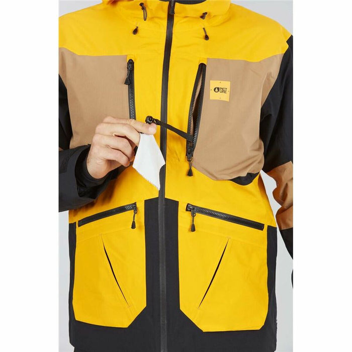 Men's Naikoon Picture Yellow Ski Jacket