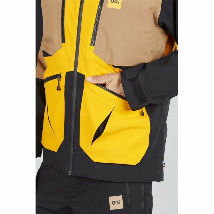 Men's Naikoon Picture Yellow Ski Jacket