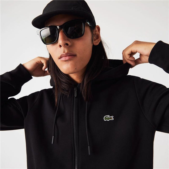 Men's Lacoste Zip-up Fleece Hoodie