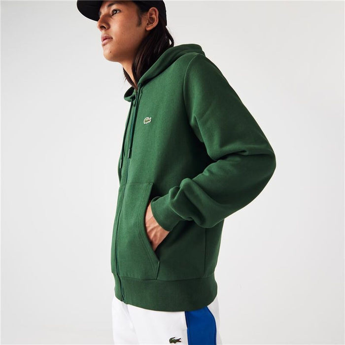 Men's Lacoste Zip-up Fleece Hoodie