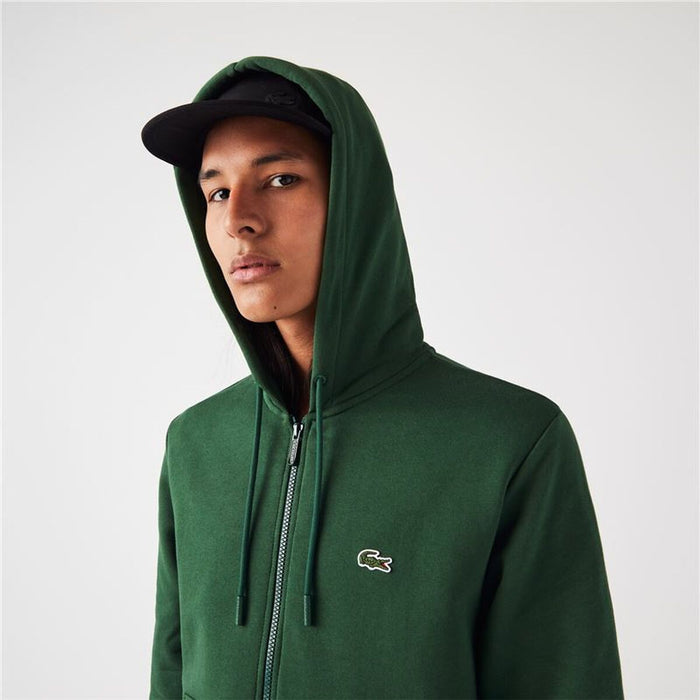 Men's Lacoste Zip-up Fleece Hoodie