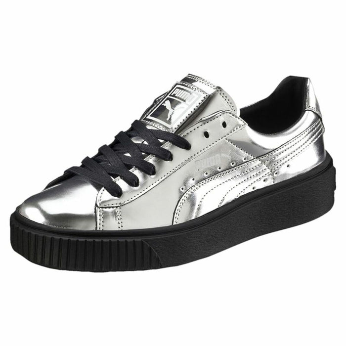 Women's Puma Basket Platform Shoes
