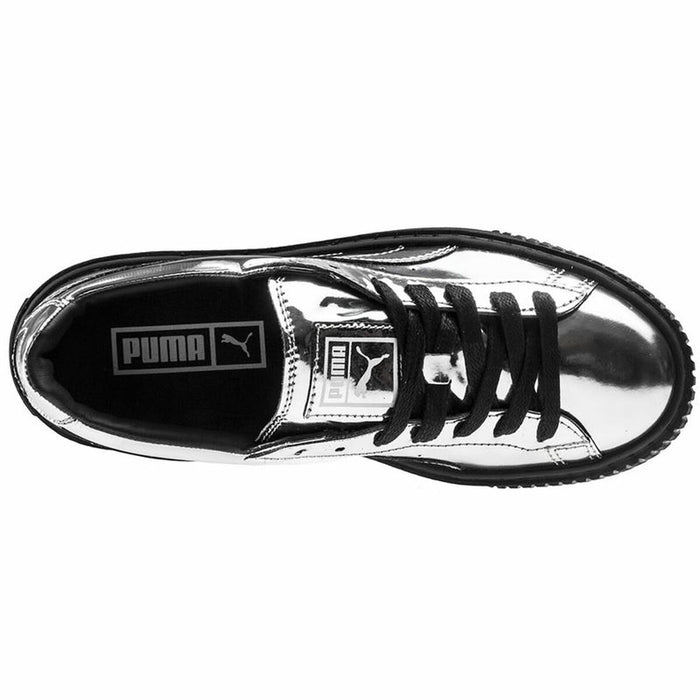 Women's Puma Basket Platform Shoes