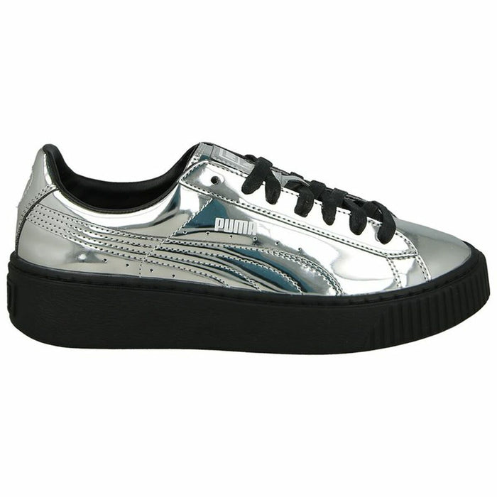 Women's Puma Basket Platform Shoes