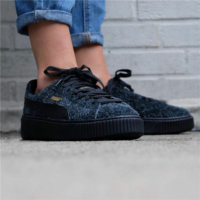 Women's Puma Suede Platform Shoes