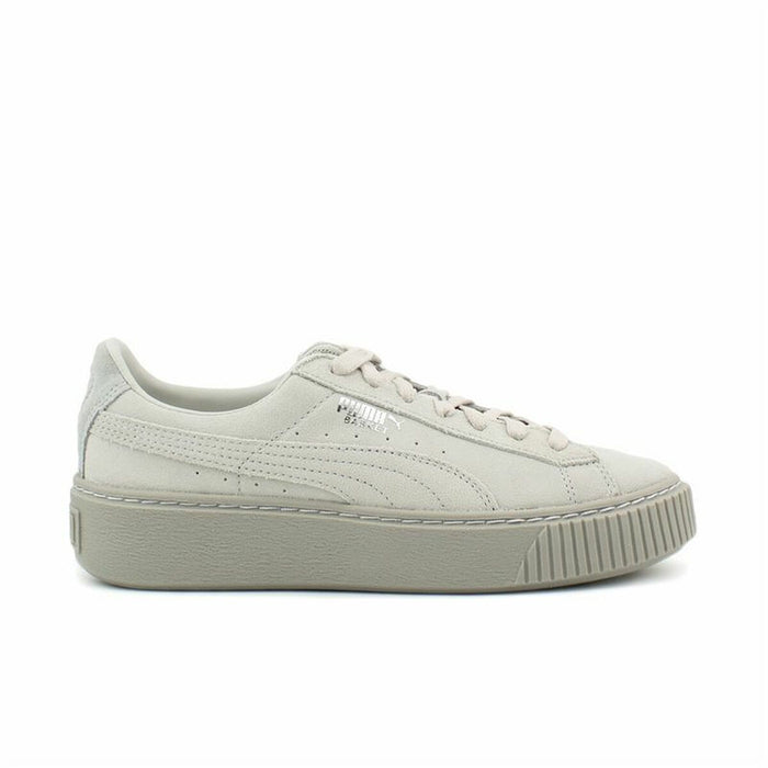 Women's Puma Basket Platform Reset Shoes
