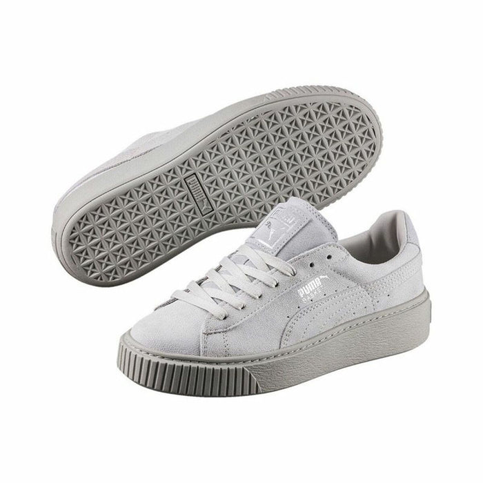 Women's Puma Basket Platform Reset Shoes
