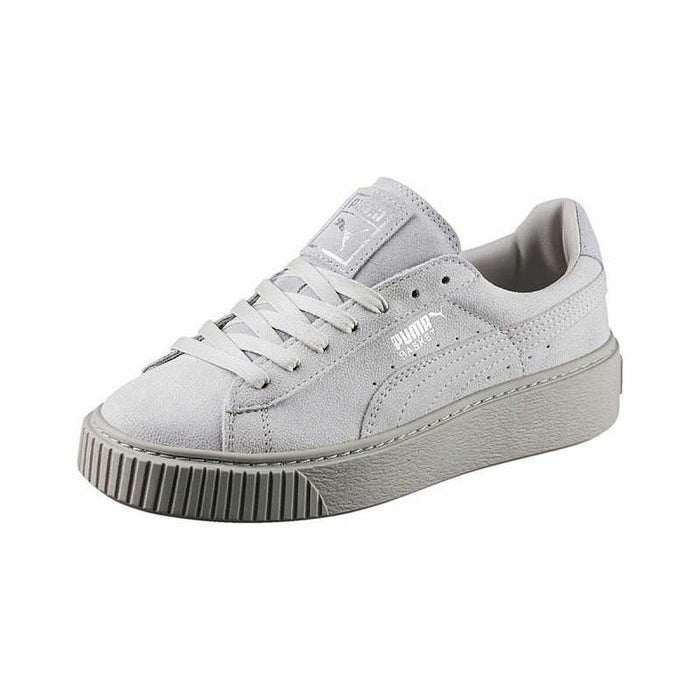 Women's Puma Basket Platform Reset Shoes