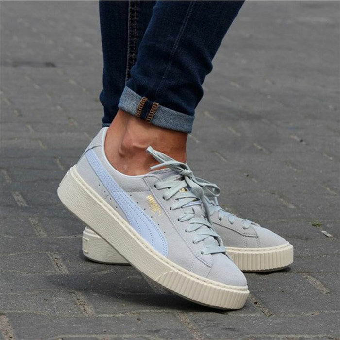 Women's Puma Suede Platform Shoes