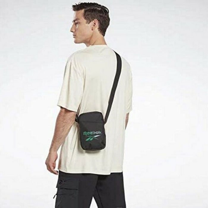 Shoulder Bag Reebok GH0446 Black Multicolour