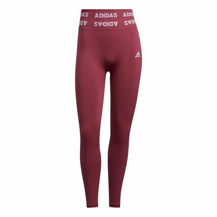 Woman Adidas Aeroknit Red High-Rise