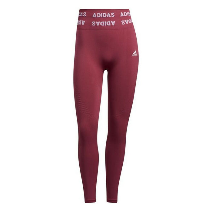 Woman Adidas Aeroknit Red High-Rise
