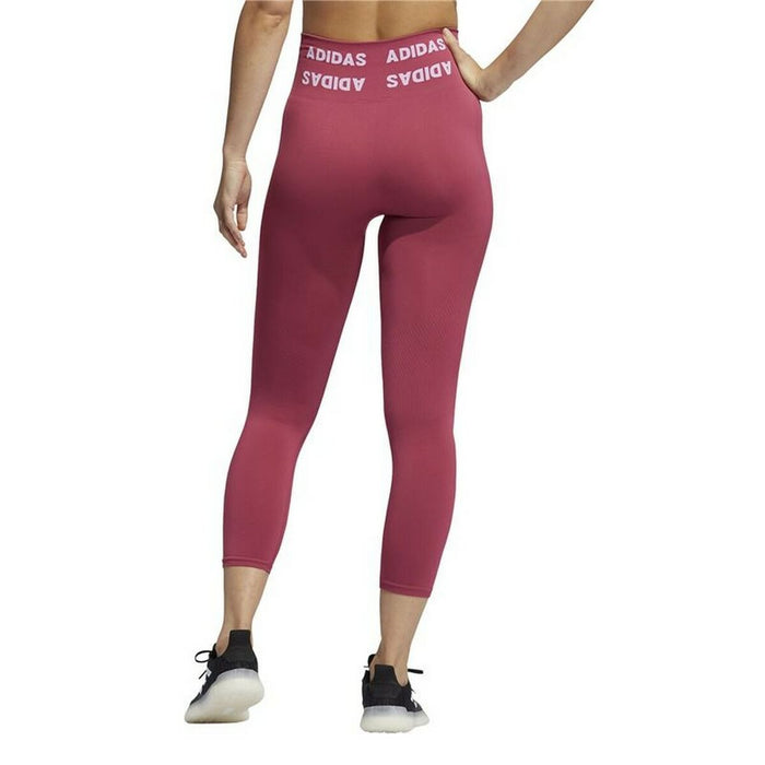 Woman Adidas Aeroknit Red High-Rise