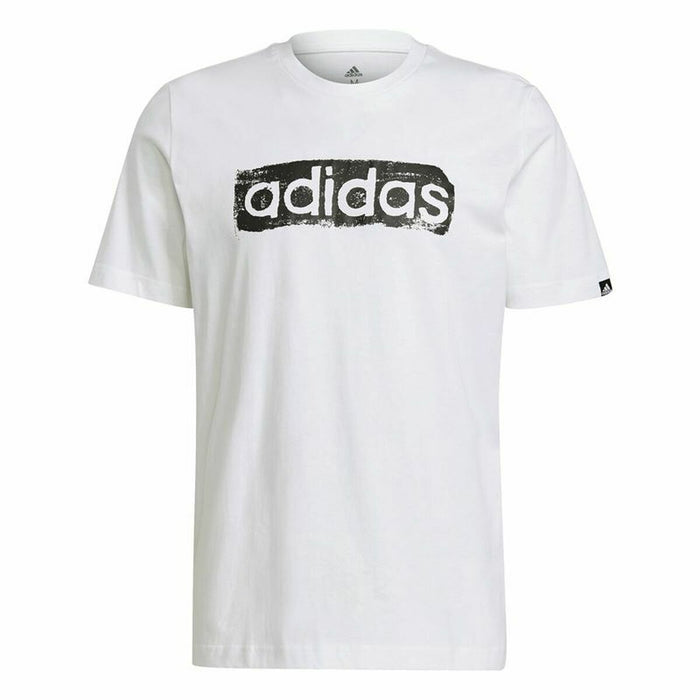 Men's Adidas Brushstroke Logo T-Shirt