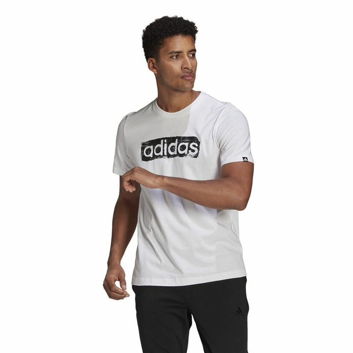 Men's Adidas Brushstroke Logo T-Shirt