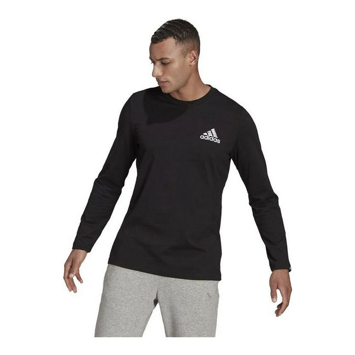 Men's Adidas Spray Graphic Long Sleeve T-Shirt