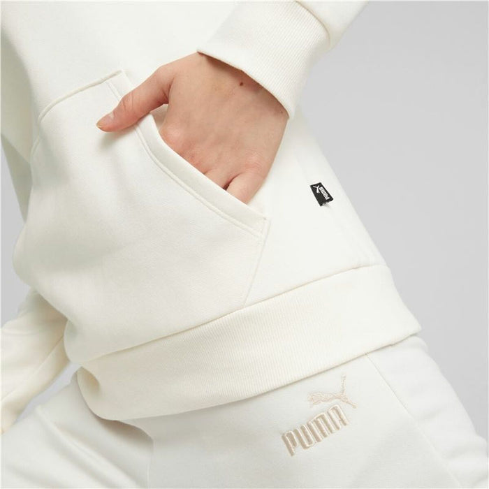 Women's Puma White Hoodie