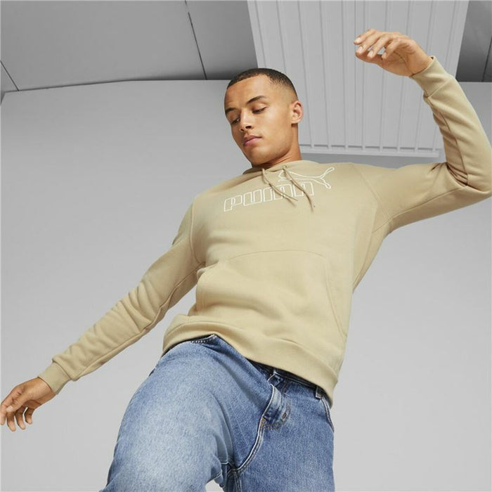 Men's Puma Beige Hoodie