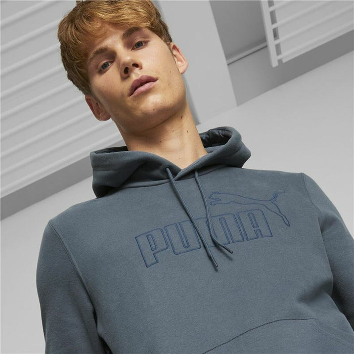 Men's Puma Essential Blue Hoodie
