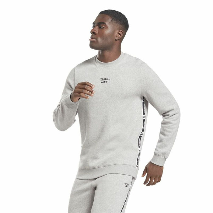 Men's Reebok Identity Tape Crew Sweatshirt