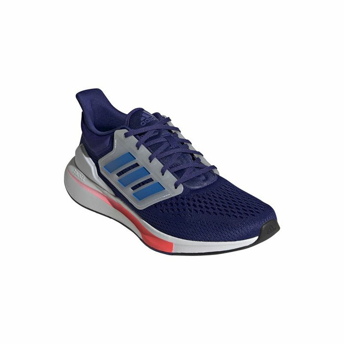 Men's Adidas EQ21 Run Blue Running Shoes