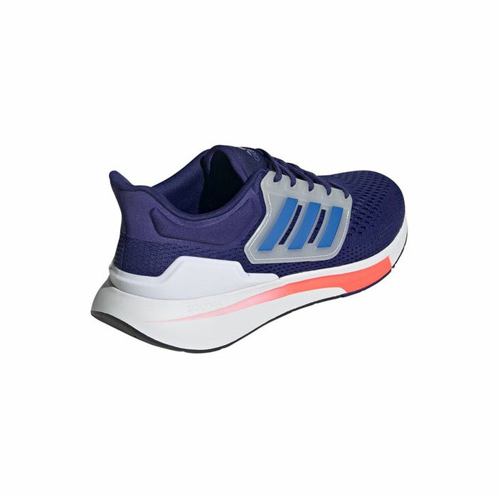 Men's Adidas EQ21 Run Blue Running Shoes