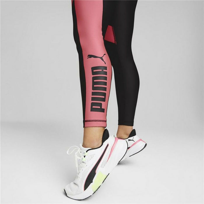 Women's Puma Black Pink Sport Leggings