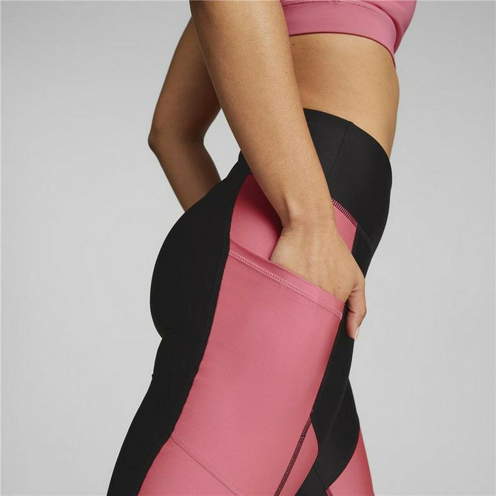 Women's Puma Black Pink Sport Leggings