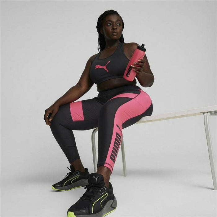 Women's Puma Black Pink Sport Leggings