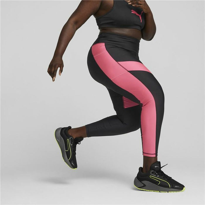Women's Puma Black Pink Sport Leggings
