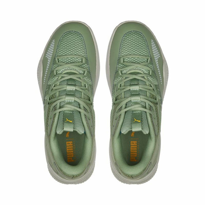 Basketball Shoes for Adults Puma Court Rider 2.0 Green Unisex