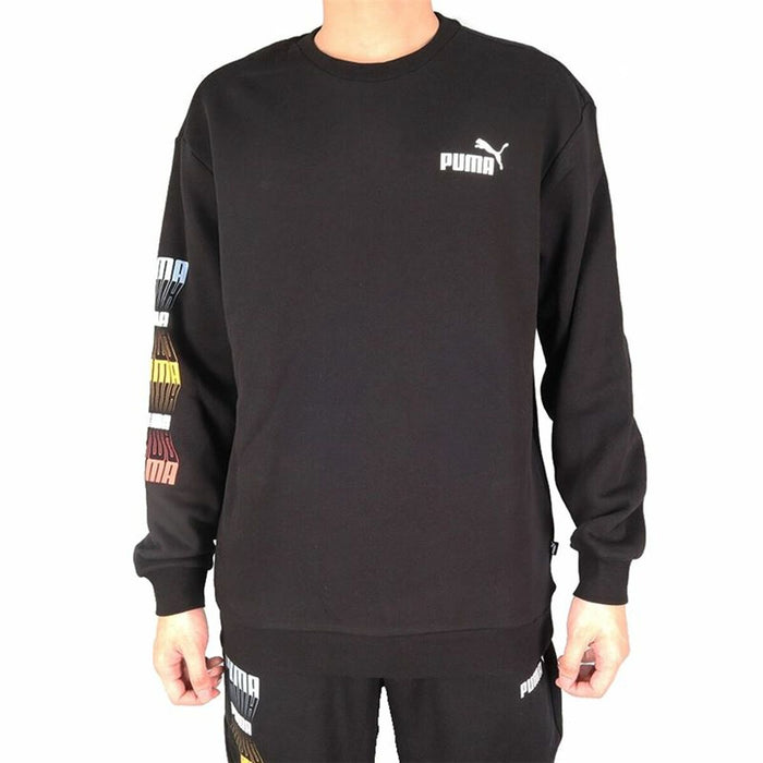 Men's Puma Repeat Graphic Crew Sweatshirt