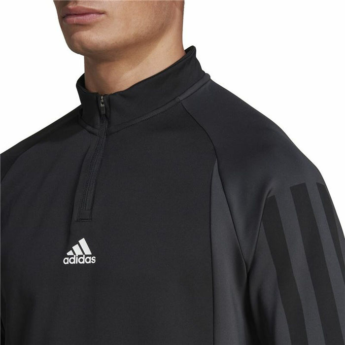 Men's Adidas 1/4 Zip Long Sleeve T-Shirt