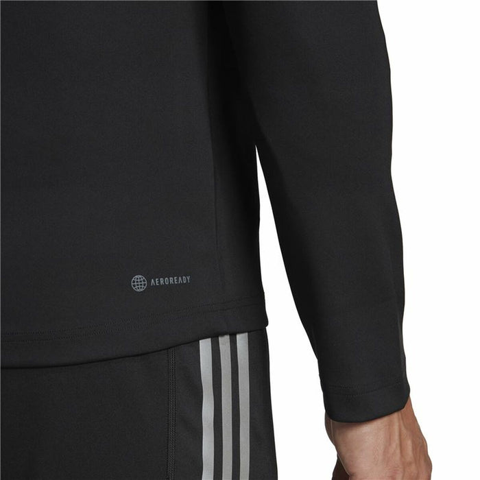 Men's Adidas 1/4 Zip Long Sleeve T-Shirt