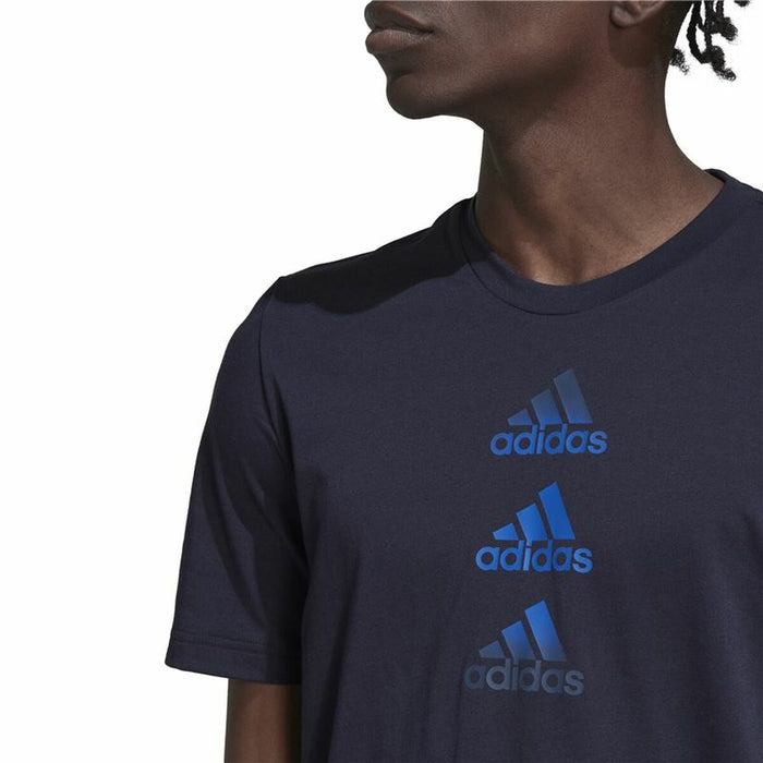 Men Adidas Designed To Move Logo T-Shirt