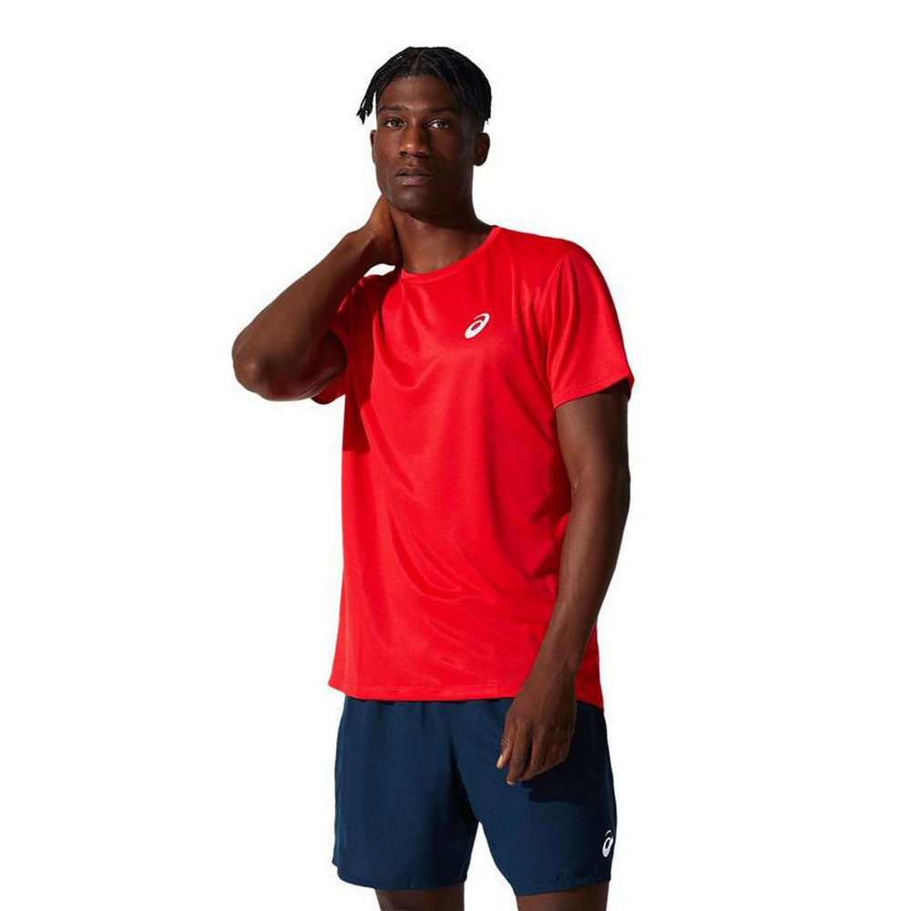 Men's Asics Core Silver Short Sleeve T-Shirt