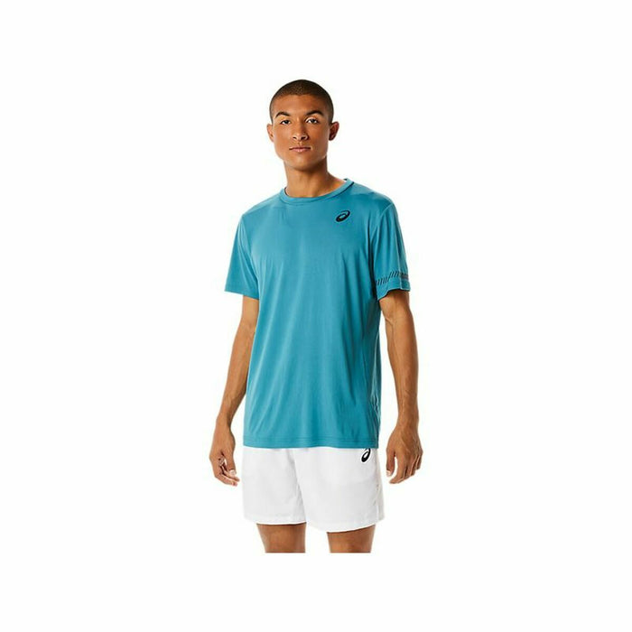 Men’s Asics Court Blue Short Sleeve T-Shirt
