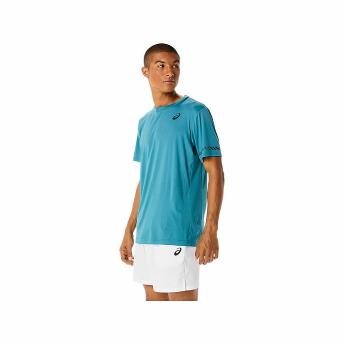 Men’s Asics Court Blue Short Sleeve T-Shirt