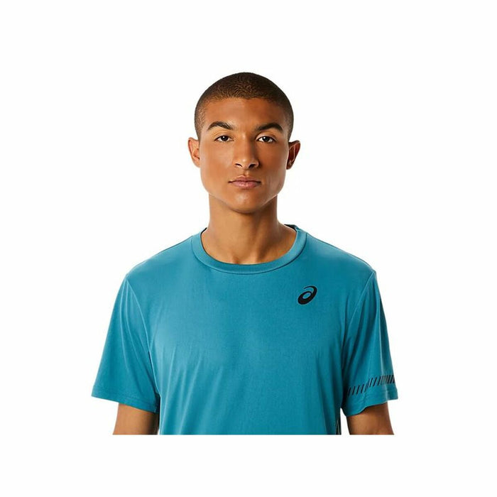 Men’s Asics Court Blue Short Sleeve T-Shirt