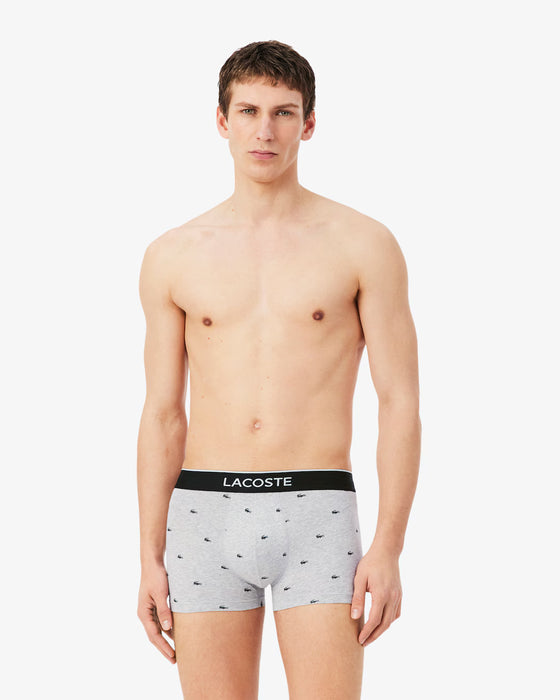 Pack of Underpants Lacoste Stretch Grey