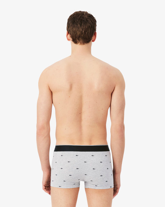 Pack of Underpants Lacoste Stretch Grey