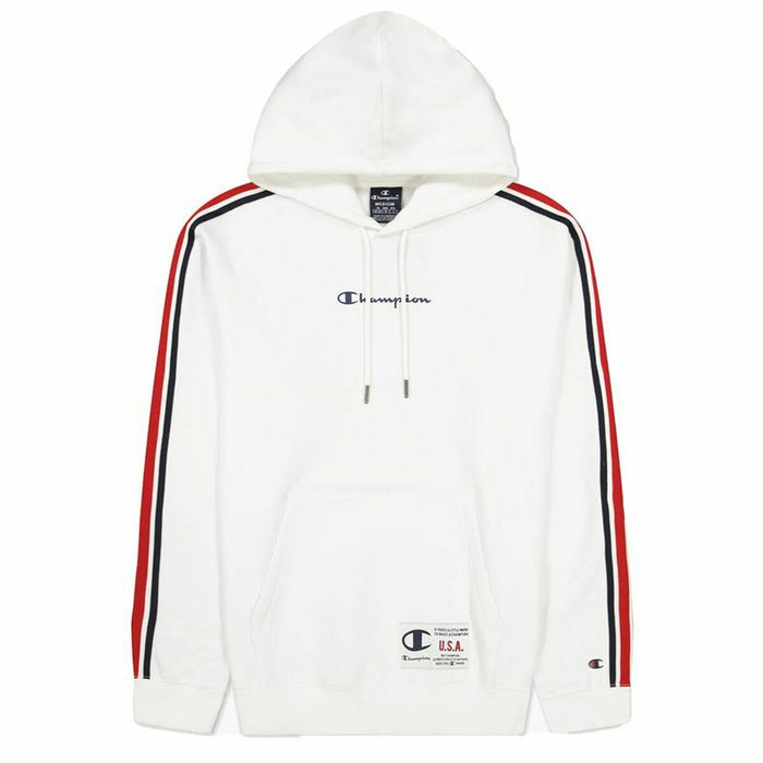 Men's Champion White Hoodie