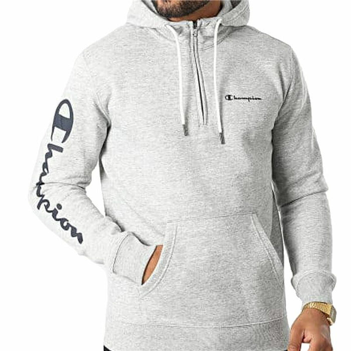Men's Champion Grey Hoodie