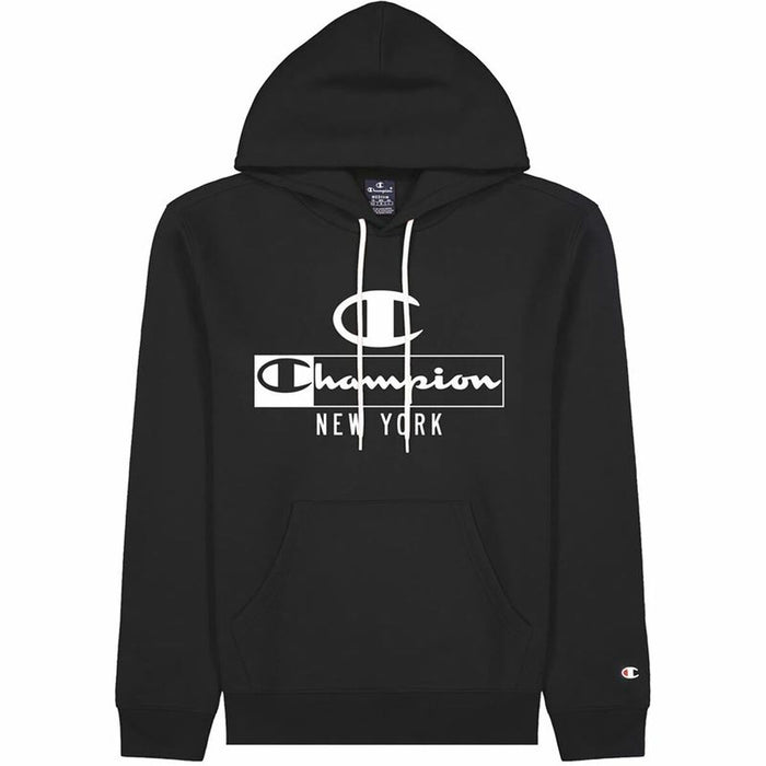 Men's Champion Black Hoodie