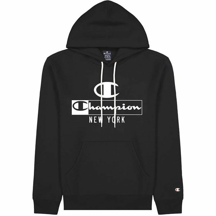 Men's Champion Black Hoodie